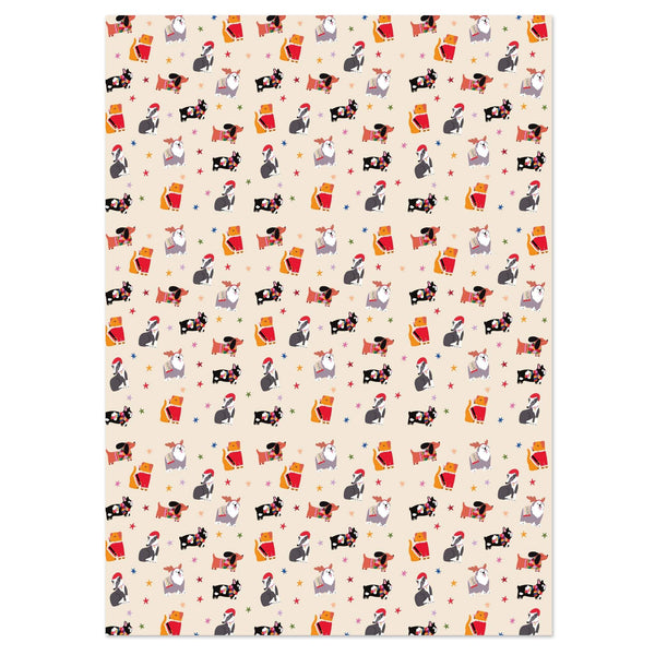 Christmas Dogs Wrapping Paper