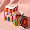 Lidded Vanilla Martini Candle 'Fa La La'
