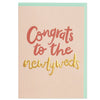 Congrats to the Newlyweds